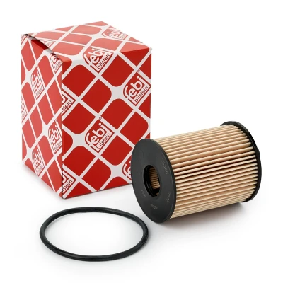Imagen de FEBI BILSTEIN 26366 Filtro de aceite con junta anular Cartucho filtrante FIAT: Grande Punto Hatchback, II 500 Hatchback