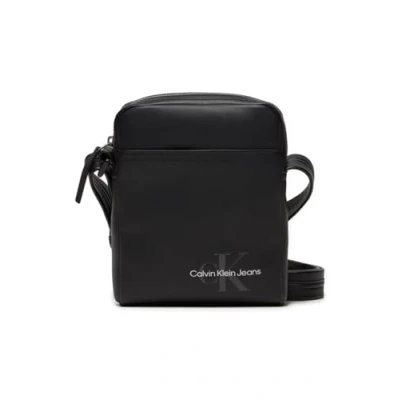 Imagen de Calvin Klein MONO LOGO Reporter Bandolera, Hombre, Talla: One Size, Black