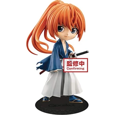 Imagen de Banpresto Figura de Rurouni Kenshin Battousai Himura Ver A Q Posket 14 cm BP16499