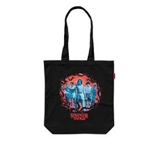 Imagen de Grupo Erik Bolso tela Stranger Things personajes Tote bag Bolsa compra pegable / merchandising Producto con licencia oficial