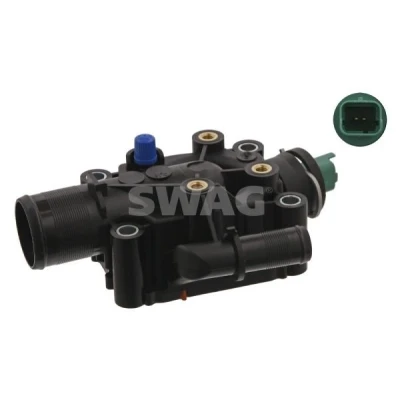 Imagen de SWAG 62 93 4977 Caja del termostato Con conmutador de temperatura CITROËN: Xsara Picasso, Berlingo / First I, C3 I Hatchback