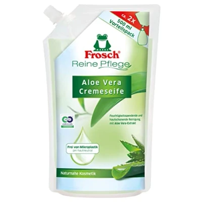 Imagen de Rana jabón de manos Aloe Vera relleno, 500 ml