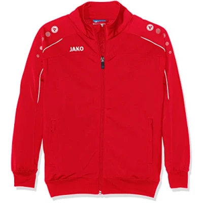 Imagen de Jako Classico poliéster Chaqueta, Todo el año, Infantil, Color Rojo, tamaño 164