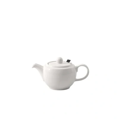 Imagen de Villeroy &amp; Boch For Me Tetera con Tapa y Filtro, Porcelana Premium, Blanco,0,45 l