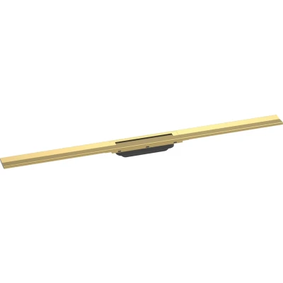 Imagen de Hansgrohe 56046990 Juego Completo de Canal Ducha, Aspecto Dorado Pulido, 100 cm