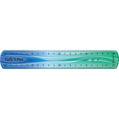 Imagen de Maped Regla flexible Twist ́n Flex Decor, 20 cm El original. Con nuevo degradado de color diferentes degradados. , color/modelo surtido