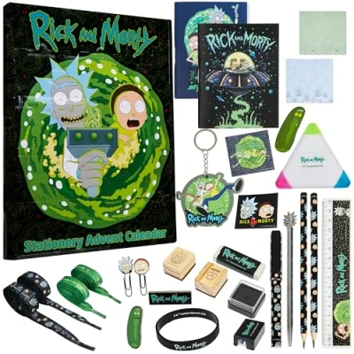 Imagen de RICK AND MORTY Calendario de Adviento 2024, Divertido Regalo Navidad