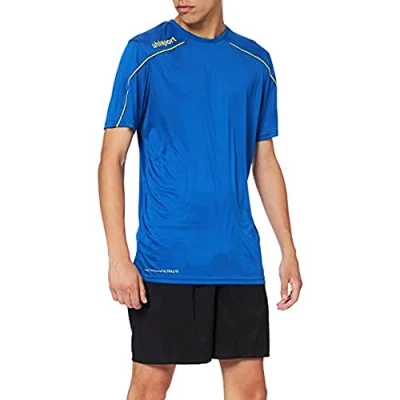 Imagen de uhlsport Stream 22 Shirt Shortsleeved Camiseta De Entrenamiento, Hombre, Azur/Lima Amarillo, L
