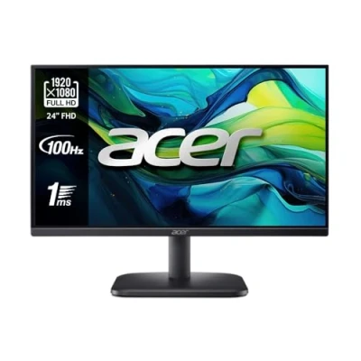 Imagen de acer EK241Y G Monitor de 23,8 Pulgadas (Pantalla 60 cm) Full HD, IPS, 120 Hz HDMI, 75 VGA, 4 ms (GTG), HDMI 1.4, AdaptiveSync