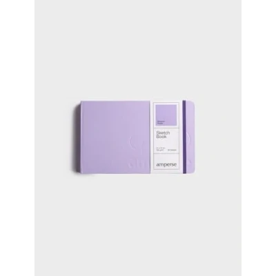 Imagen de Amperse Sketch Book A5 Cuaderno Horizontal 150gr 80 Hojas Morado