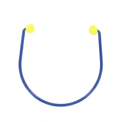 Imagen de Rostaing 3M France Arceau ITU Arco con Tapones Anti Bruit 23 DB Reutilizable/Reciclable, Azul/Amarillo, 21 x 19,5 2 cm