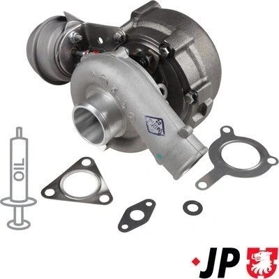 Imagen de JP GROUP 1217401000 Turbocompresor de gases escape incl. kit juntas OPEL: Vectra C Berlina, SAAB: 9 5 Familiar