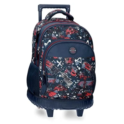 Imagen de Movom Free Time Mochila con Carro Multicolor 32x43x21 cms Poliéster 28,9L