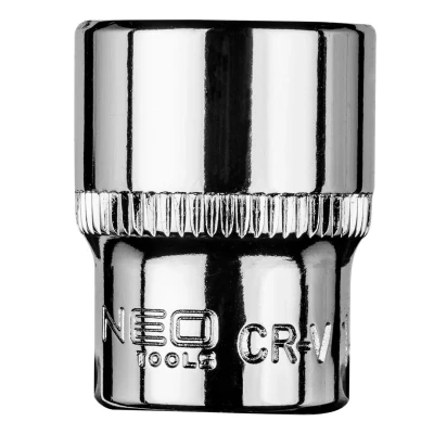 Imagen de NEO TOOLS 08 454 Piezas insertables de llave cubo 1/4 14 mm Acero cromo vanadio hexagonal