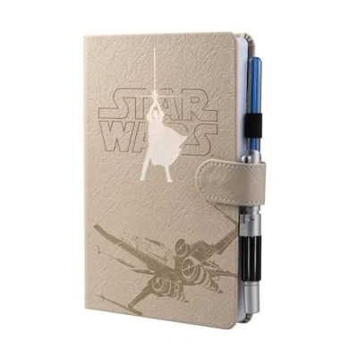 Imagen de Grupo Erik Libreta A5 Star Wars Luke Skywalker con Boligrafo Sable Luz punteado, Bullet Journal / Cuaderno punteado Bloc de notas