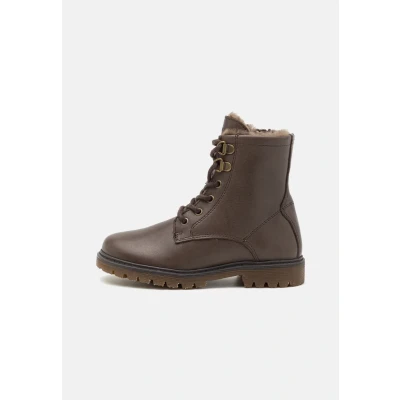 Imagen de Bisgaard MAIA Botines con cordones para niños, Talla: 36, Coffee Zapatos