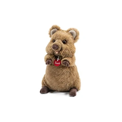 Imagen de Trudi Quokka Arturo Mascota de Peluche, cumpleaños. 18x30x18cm Medida M Animales exóticos Tropicales Modelo 27145