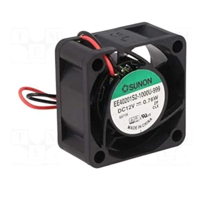 Imagen de Ventilador Sunon 40x40x20 mm EB40201S2 999 DC 12V 6200 U/min 21dBA rodamiento de deslizamiento.