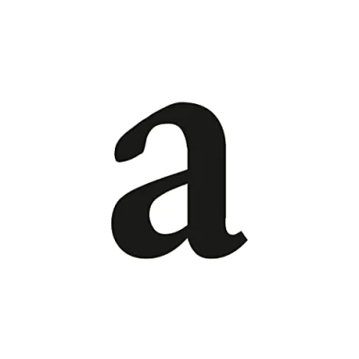 Imagen de Letras adhesivas a en negro I Serif Altura 10 cm Autoadhesivo Número de casa Complemento Letra para pegar exterior, buzón, puerta, resistente la intemperie, kfz_471_a