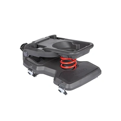 Imagen de HAMAX Caress Adaptador Portaequipajes para Asiento de Bicicleta Infantil Adecuado 120 180 mm, Compatible con E Bikes