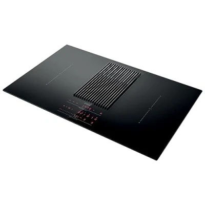 Imagen de Elica; Placa inducción con extractor integrado NIKOLATESLA LIBRA BL/F/83; Couleur : vidrio negro