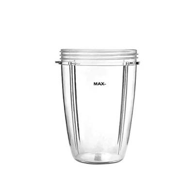 Imagen de AidShunN Tazas de exprimidor para piezas repuesto NutriBullet 600w 900W 18OZ 24OZ 32OZ claras Mezclador licuadora (18OZ)