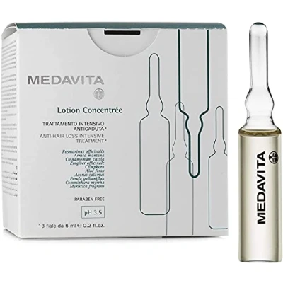 Imagen de Medavita Loción concentrada Tratamiento intensivo anticaída 13 Ampollas de 6 ml