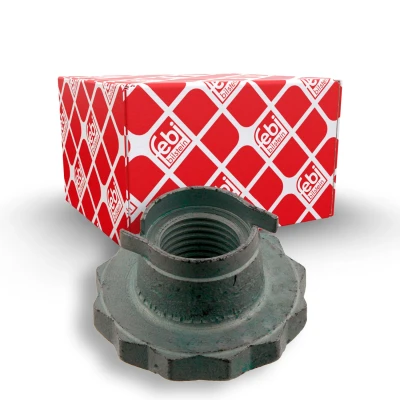 Imagen de FEBI BILSTEIN 30028 Tuerca, muñón del Eje delantero SEAT: Ibiza 4, Toledo 3, VOLKSWAGEN: Polo IV Hatchback, SKODA: Fabia I Hatchback