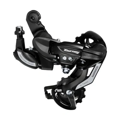 Imagen de SHIMANO RDTY500D Cambio de 7 velocidades sin pata, ÚNICA, Negro, Unisex