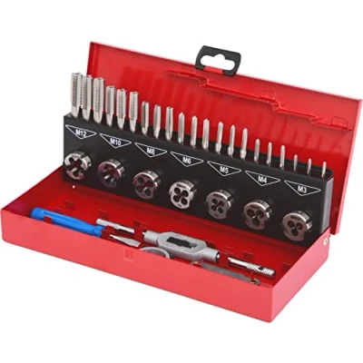 Imagen de KS TOOLS 331.0632 Juego de terraja Caja chapa acero