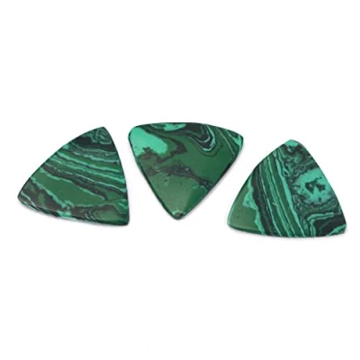 Imagen de Alnicov púas de guitarra piedra natural para bajo, ukelele accesorio conjunto 3