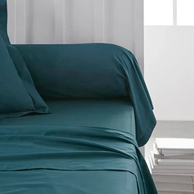 Imagen de TODAY Essential Funda de Almohada 45 x 185 cm, 100% algodón Liso, Dune
