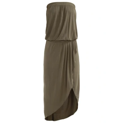 Imagen de Urban Classics Bandeau Vestido largo, Mujer, Talla: XS, Olive
