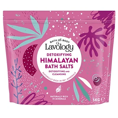 Imagen de Sales de baño del Himalaya por Lavology 5kg Ingredientes completamente naturales Desintoxicar, Limpiar, Purificar