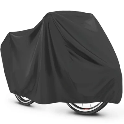 Imagen de funda bicicleta exterior impermeable Protección Superior contra Lluvia UV y Suciedad Material PEVA Reforzado Ajuste Universal para