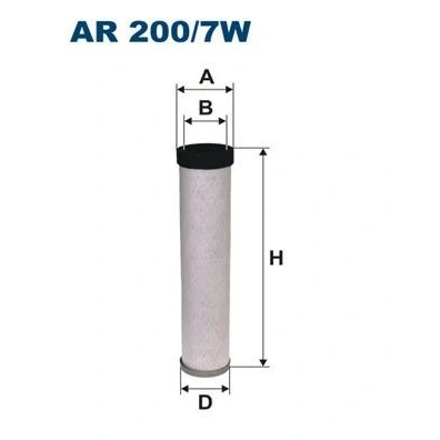 Imagen de FILTRON AR 200/7W Filtro de aire complementario