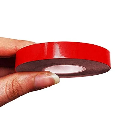 Imagen de 4R Quattroerre.it 10495 Franjas Trim Tiras Adhesivas para Coche, Rojo, 10 mm x MT
