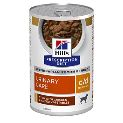 Imagen de HILL&#039;S PRESCRIPTION DIET Hills Pet Nutrition S.L. PD Can C/D Stew Pollo/Verdu 12/354G 603866 400 g
