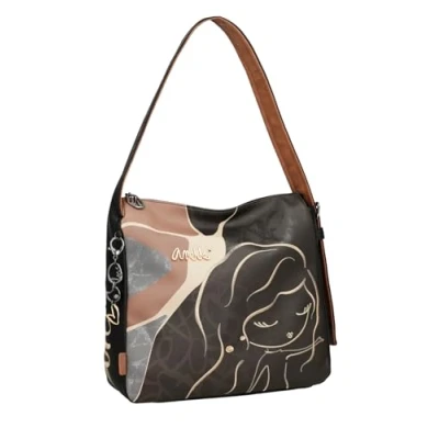 Imagen de Anekke Bolso Asa Corta De Hombro Heartbeat Gran Capacidad Medidas: 33/33/15 Cm Accesorios Y Complementos Mujer