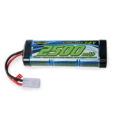 Imagen de Carson 500608222 7,2V/2500mAh NiMH Race Tam Batería Recargable con Conector Tamiya para Coche RC