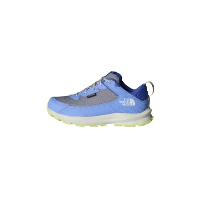 Imagen de The North Face Fastpack Waterproof Hiking Boots Unisex Zapatillas de entrenamiento para niños, Talla: 32, Virtual blue sun fog Zapatos