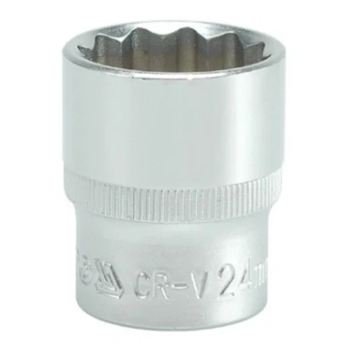 Imagen de YATO YT 1286 Piezas insertables de llave cubo 3121 24 Acero cromo vanadio