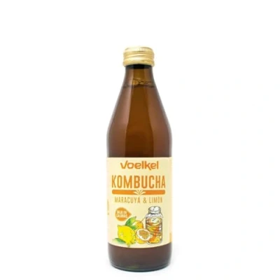 Imagen de KOMBUCHA DE MARACUYA Y CAÑAMO 330ml. BIO
