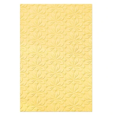 Imagen de Sizzix Multi Level Textured Impressions Embossing Folder Flower Power de Jennifer Ogborn 665747 Capítulo 2 2022, Multicolor, One Size