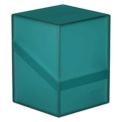 Imagen de Ultimate Guard Boulder Deck Case 100+ Standardgröße Caja para Tarjetas, sólido, Color malaquita (UGD010696)