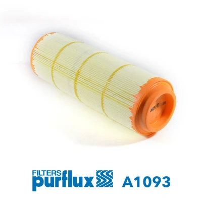 Imagen de PURFLUX A1093 Filtro de aire 335 105 Cartucho filtrante MERCEDES BENZ: Clase A, Vaneo