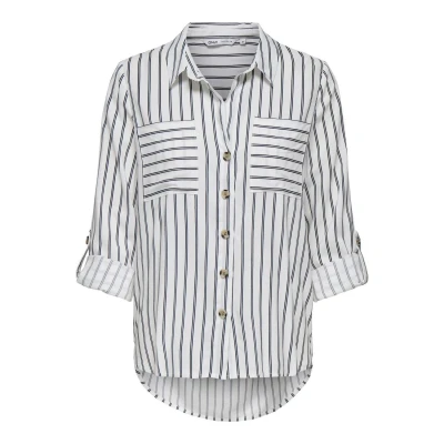 Imagen de ONLY Onlyasmin Shirt Camisa, Mujer, Talla: Large, Cloud dancer