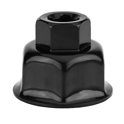 Imagen de Fydun Llave del Filtro de Aceite Tapa 32mm/6p 3/8 Aleación Aluminio Negro