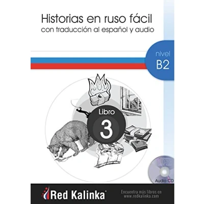 Imagen de Historias en ruso fácil. Nivel B2. Libro 3: Con traducción al español y audio (LECTURA FACIL)