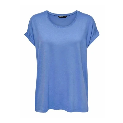 Imagen de ONLY Moster Oneck NOOS JRS Camiseta básica, Mujer, Talla: XS, Blue yonder